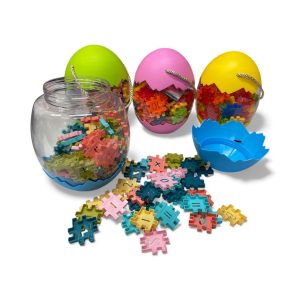 HUEVO 20CM CON BLOQUES ARMABLES