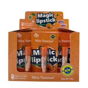CAJA 24 BALSAMO LABIAL NARANJA MAGIC LIPSTICK