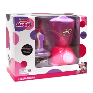 LICUADORA MINNIE CON FUNCIONES + MOLDE PALETAS
