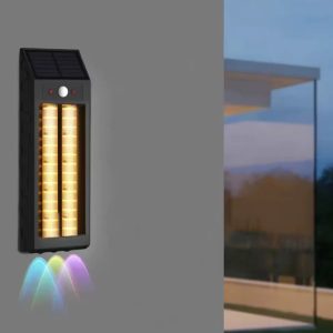 LAMPARA DE PARED SOLAR MULTIFUNCIONES HW 668-2