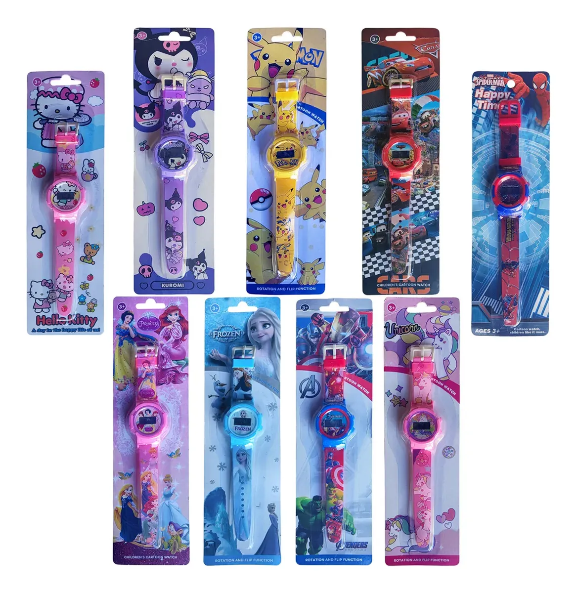 Imagen de RELOJ INFANTIL PERSONAJES EN BLISTER