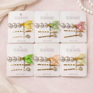 DOCENA BROCHE CABELLO PERLAS SIRENA