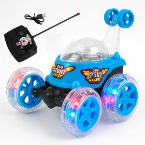 CARRO STUNT KING GIRALOCO A CONTROL RECARGABLE