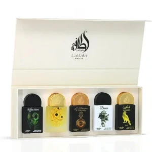COLECCION 1*  LATTAFA PRIDE 5 PERFUMES X 20ml