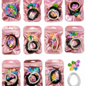 DOCE BOLSITA CON PIOJITO + LIGA CABELLO HLW-2715