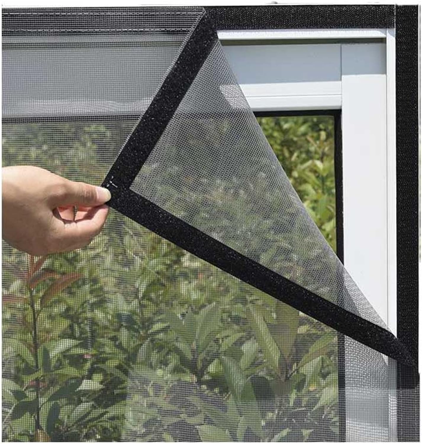 Imagen de CORTINA MOSQUITERA 150X250 VELCRO RECORTABLE