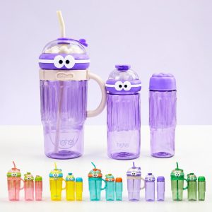 TRIO BOTELLAS LOCAS VASOS TERMOS COLORES