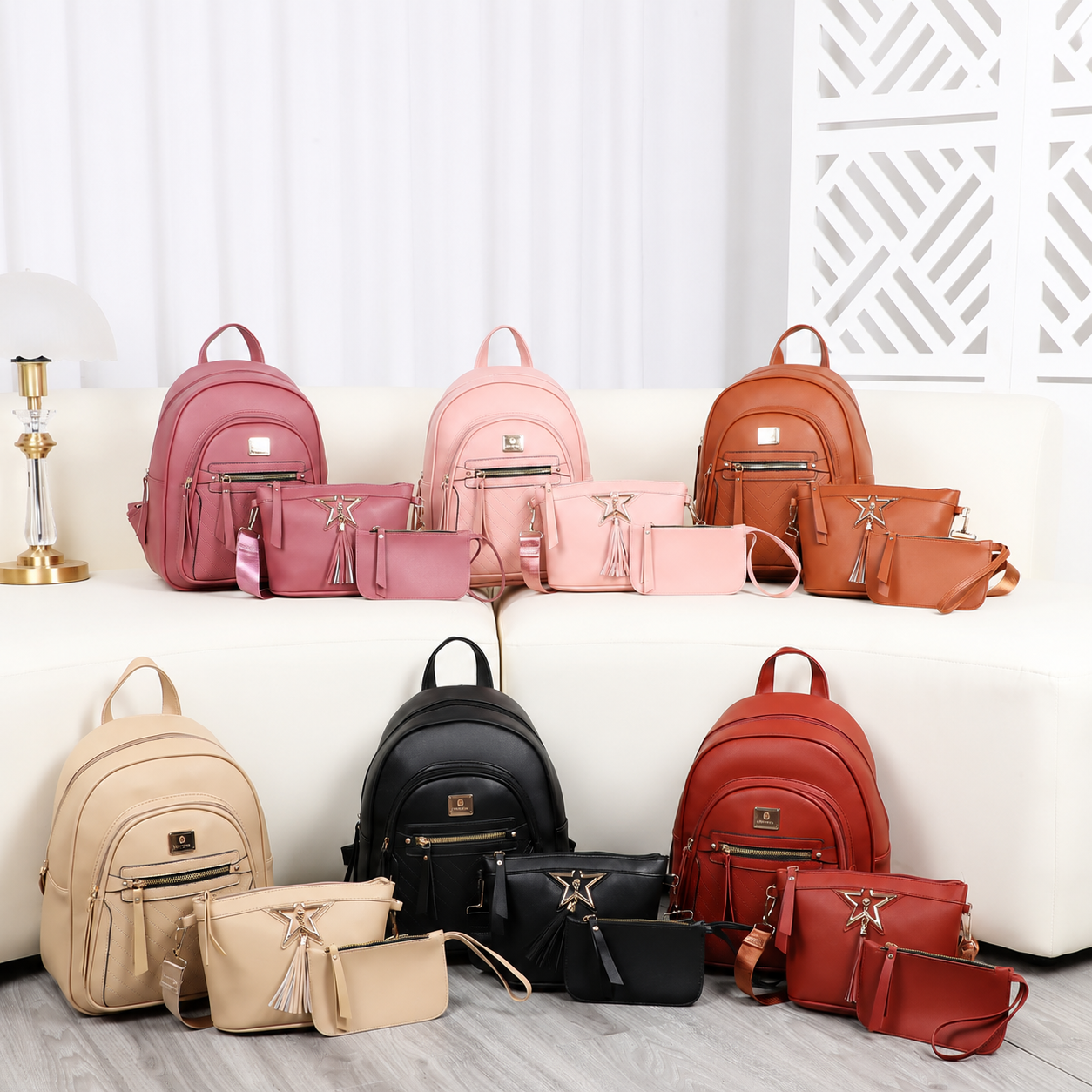 Imagen de COMBO 3 PZ MOCHILA TACTOPIEL GRENOBIL A8368