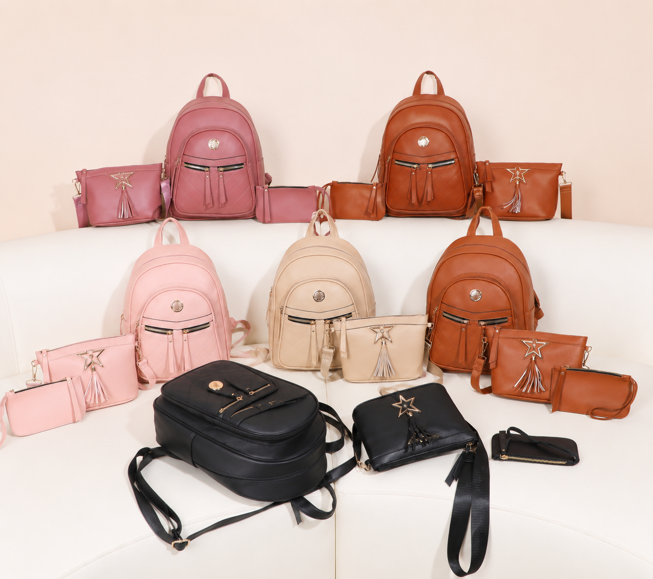 Imagen de COMBO 3 PZ MOCHILA TACTOPIEL GRENOBIL A8367