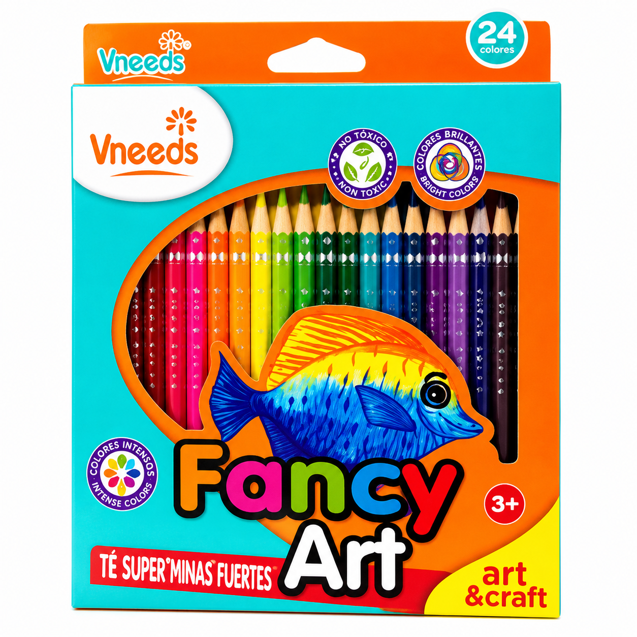 Imagen de SET 24 COLORES FANCY ART
