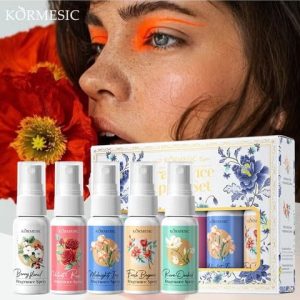 SET 5 FRAGANCIA SPRAY FLORAL KORMESIC