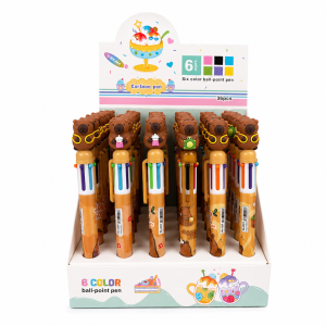 CAJA 36 PLUMA CAPIBARA MULTICOLOR