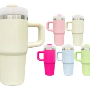Termo Vaso Térmico 14 Oz Acero Inoxidable Con Asa