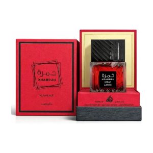PERFUME CABALLERO KHAMRAH KARAZ *ROJO