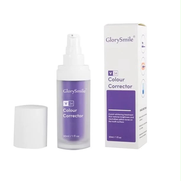Imagen de PASTA DENTAL CORRECTOR DE COLOR BLANQUEADOR GLORYSMILE