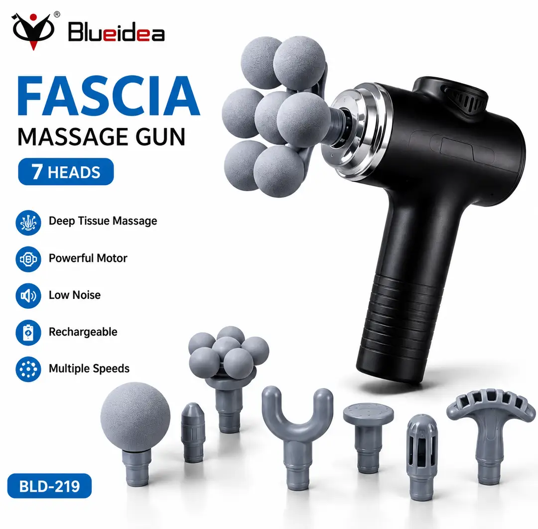 Imagen de XY-219 PISTOLA DE MASAJE 7 CABEZALES