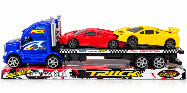 Camión Transportador de Autos Deportivo