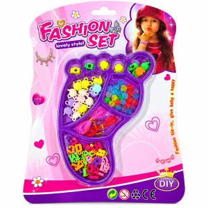 SET DE PULSERAS BLISTER HUELLITA