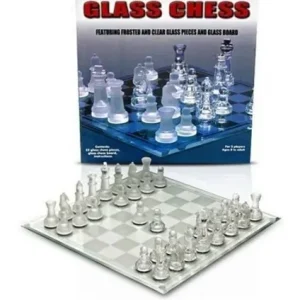 AJEDREZ CRISTAL 20cm