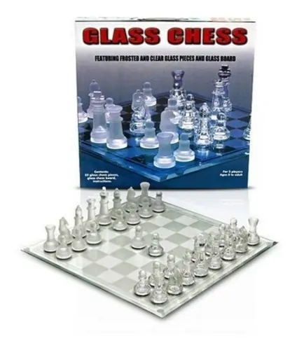 Imagen de AJEDREZ CRISTAL 20cm