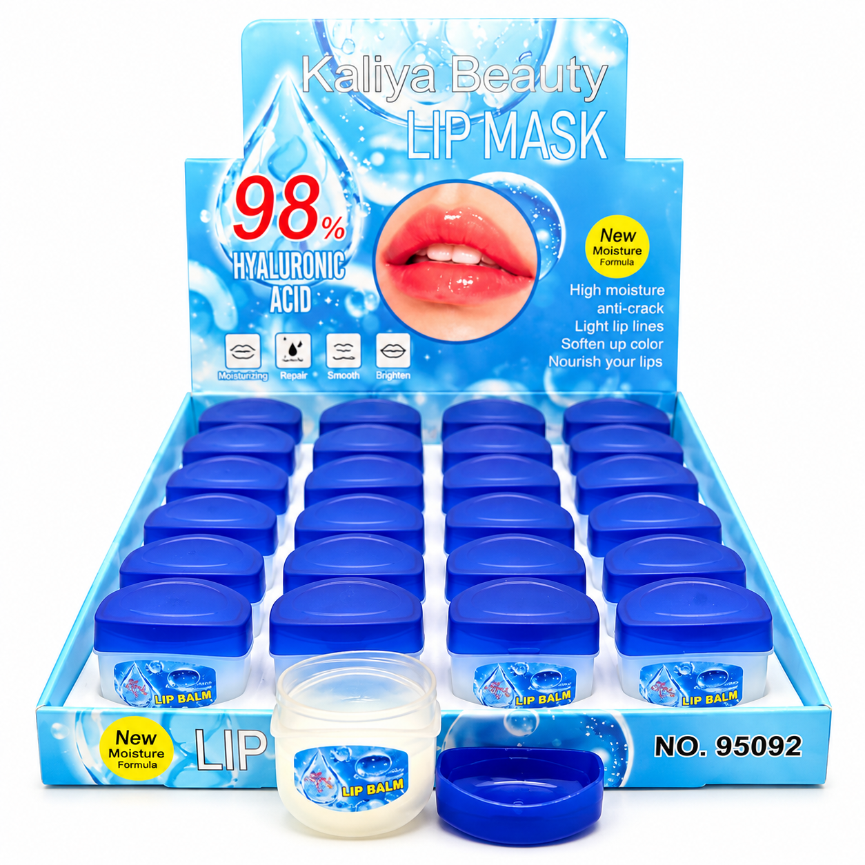 Imagen de CAJA 24 BALSAMO LABIAL ACIDO HIALURONICO