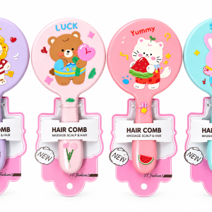 DOCENA PEINE INFANTIL KAWAII