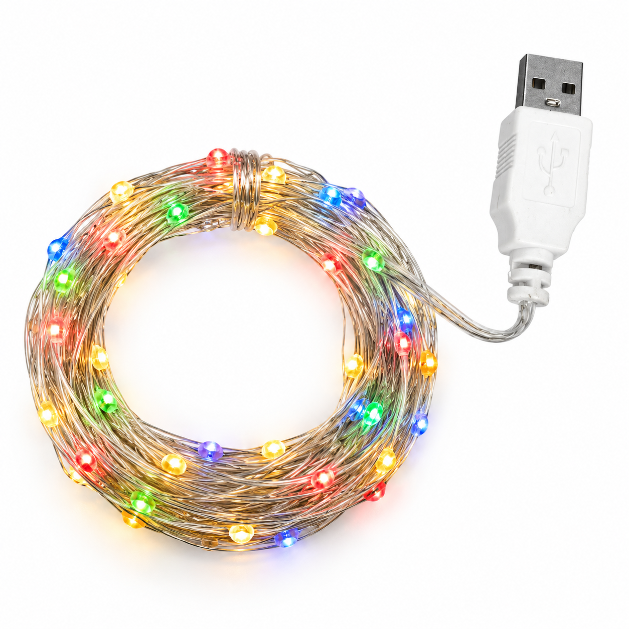 Imagen de TIRA LED MULTICOLOR USB 10 METROS