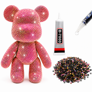 OSO BRICOLAGE DIAMANTE SPARKLING BEAR (CAJA AZUL)